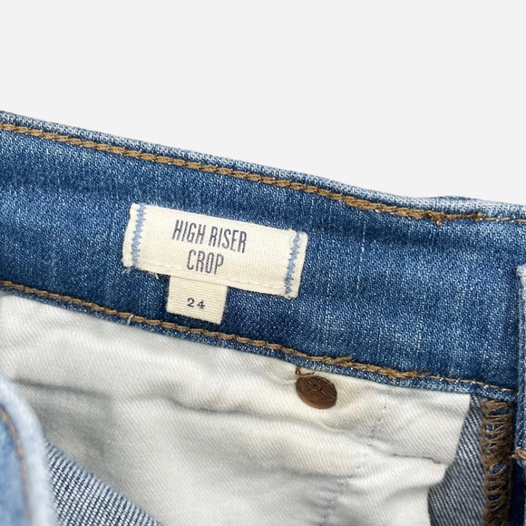 Madewell High Riser Crop Jeans in Mazzy Wash - Picture 4 of 9